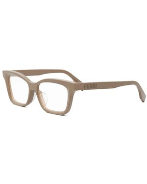 Fendi Accessoires ,Bruin ,Optisch Montuur - Metallic