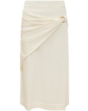 Jil Sander Midi Skirts - Neutro