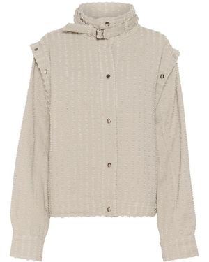 Karen By Simonsen Stilvolle flint jacke - Natur
