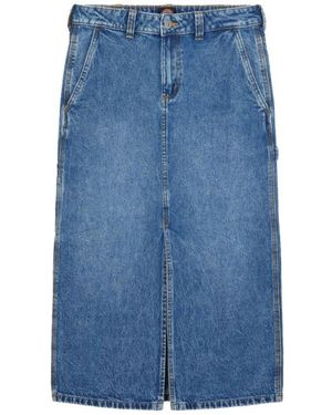 Dickies Denim Skirts - Blauw