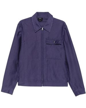 A.P.C. Light Jackets - Bleu
