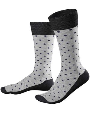 Marcoliani Kniehohe Socken - Grau