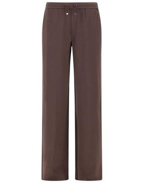 Herno Wide Trousers - Marron
