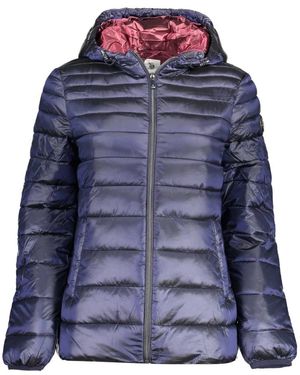 U.S. POLO ASSN. Chaqueta De Nylon Azul Para Mujer, Mujer, Talla