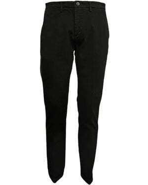Harmont & Blaine Straight Trousers - Black
