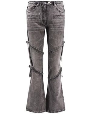 Courreges Flared Jeans - Gris