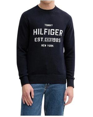 Tommy Hilfiger Wüstenhimmel Athleisure Crew Neck Top - Schwarz