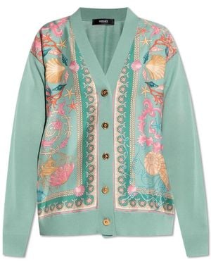 Versace Cardigans - Green