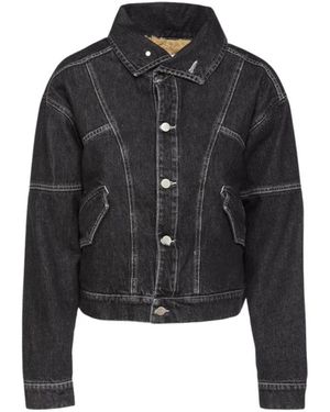 ICON DENIM Denim Jackets - Nero