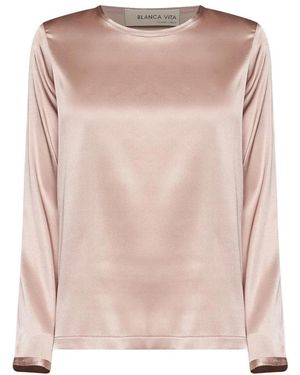 Blanca Vita Blouses - Pink
