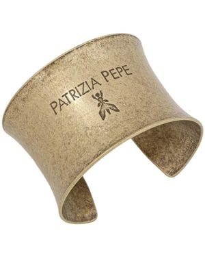 Patrizia Pepe Skulpturales Armband Mit Vintage-Finish - Gelb