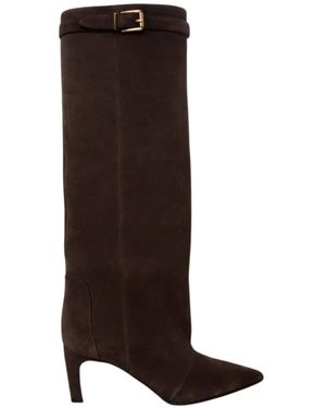 Lella Baldi Heeled Boots - Marron