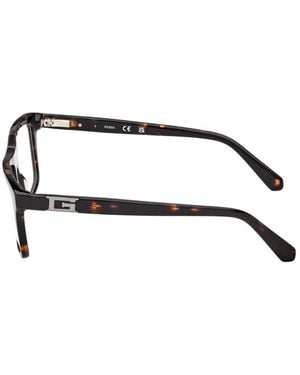 Guess Gu50369 Rechthoekige Bril - Bruin
