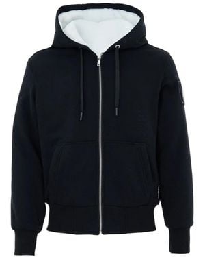 Moose Knuckles Zip-Throughs - Bleu