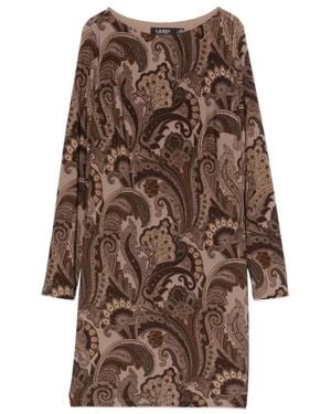 Ralph Lauren Short Dresses - Brown