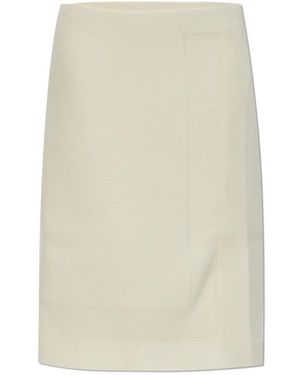 Jil Sander Midi Skirts - Naturel