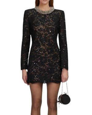 Self-Portrait Party Dresses - Negro