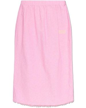 American Vintage Rokken ,Roze ,Katoen Feoly Skirt