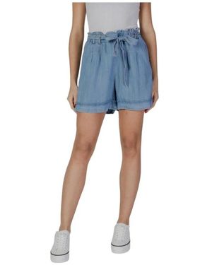 B.Young Denim Shorts - Blauw