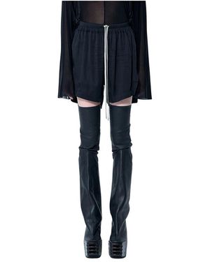 Rick Owens Short Shorts - Bleu