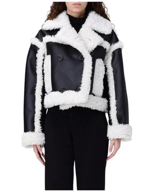 Stand Studio Faux Fur & Shearling Jackets - Black