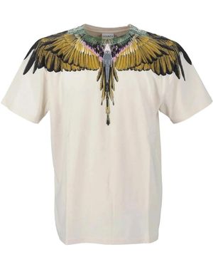 Marcelo Burlon T-Shirts - Natural