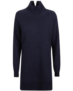 Dondup Knitted Dresses - Blue