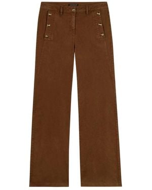 Luisa Cerano Wide Jeans - Marron