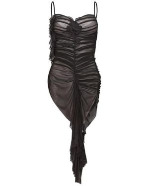 David Koma Tops ,Zwart ,Sleeveless Tops