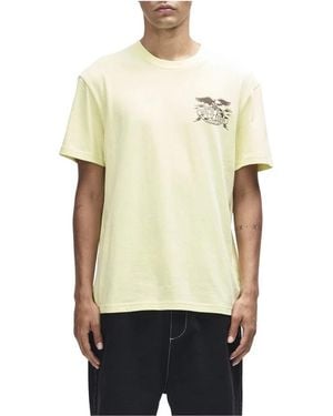 Deus Ex Machina Tops ,Geel ,Katoen Claw-Some Whizz Tee - Naturel