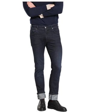 Mason's Slim Fit Denim Hose Blau