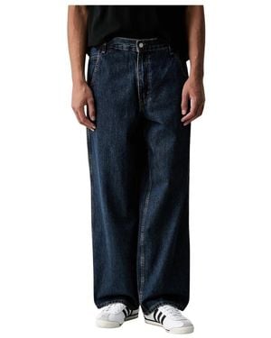 Levi's Jeans ,Blauw ,Katoen Extra Wijde Utility Jeans - Zwart