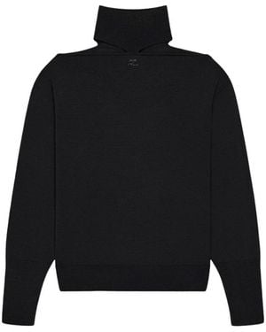 Courreges Coltrui Met Cut-Out - Zwart