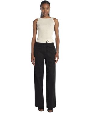 LE17SEPTEMBRE Pantaloni Con Coulisse - Zwart
