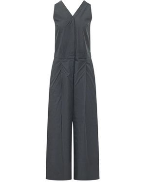 Max Mara Mouwloze Jumpsuit - Grijs