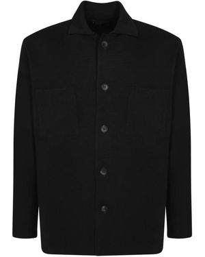 Dell'Oglio Light Jackets - Black