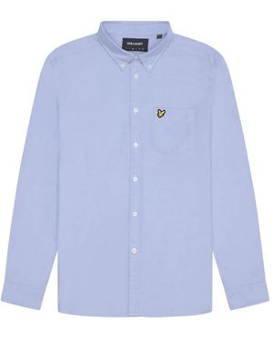 Lyle & Scott Casual Shirts - Blue