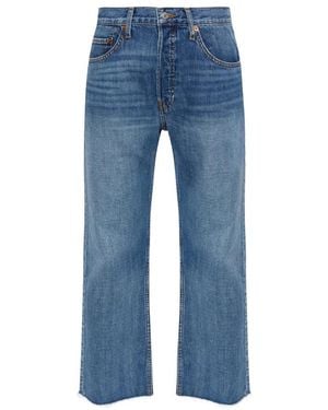 RE/DONE Jeans ,Blauw ,Katoen Beau Jeans