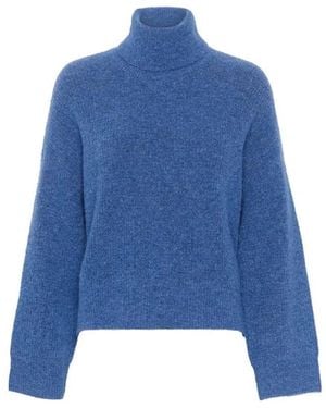 Gestuz Turtlenecks - Blue