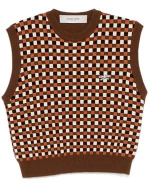 Golden Goose Round-Neck Knitwear - Brown