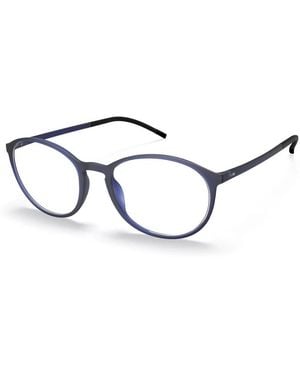 Silhouette Glasses - Blue