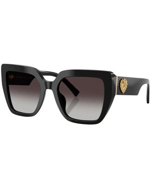 Dolce & Gabbana Sonnenbrille Mit Eckigem Rahmen - Schwarz