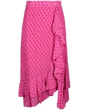 L'Autre Chose Midi Skirts - Rose