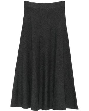 Yerse Midi Skirts - Nero
