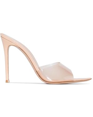 Gianvito Rossi Heeled Mules - White