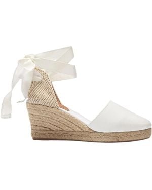 SCAROSSO Wedges - White