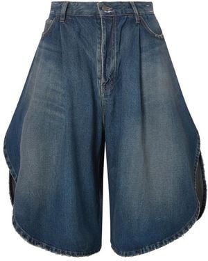 Balenciaga Denim Shorts - Blue