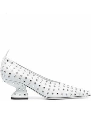 Ferragamo Court Shoes - White