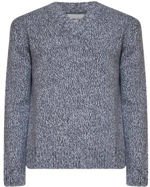 NN07 V-Neck Knitwear - Gris