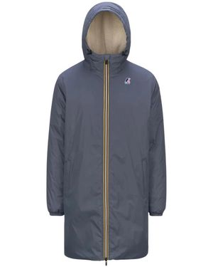 K-Way Eiffel Orsetto Parka - Blauw